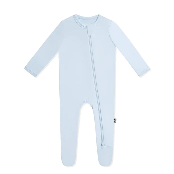 Kyte Baby Zippered Footie - Breeze