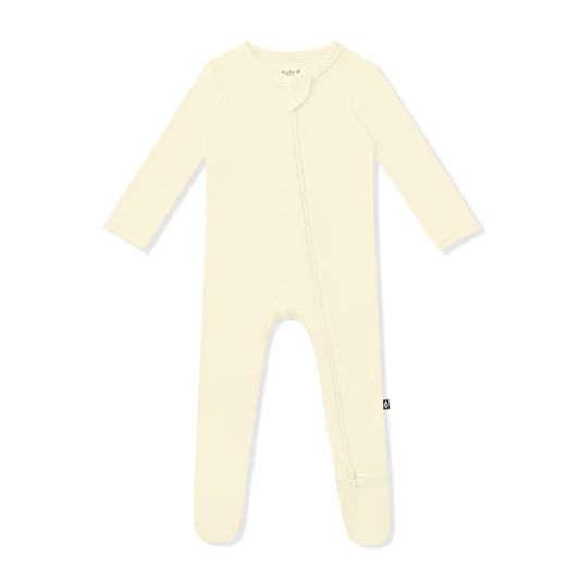 Kyte Baby Zippered Footie - Chamomile