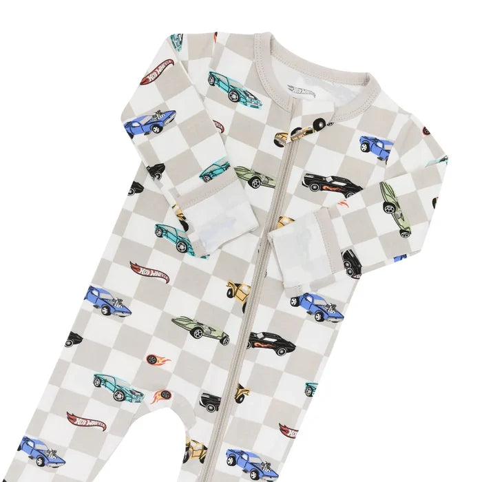 Kyte Baby Zippered Footie - Fast & Fierce