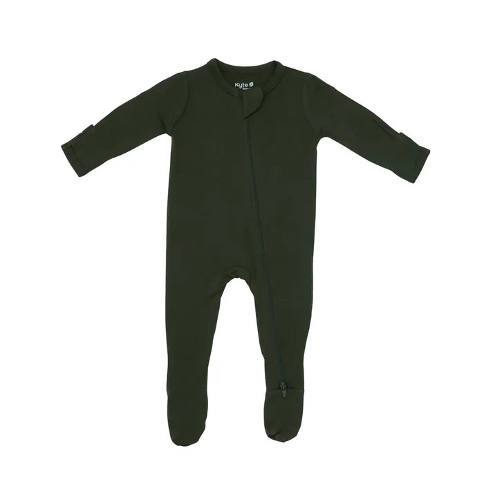 Kyte Baby Zippered Footie - Fir
