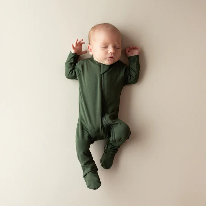 Kyte Baby Zippered Footie - Fir