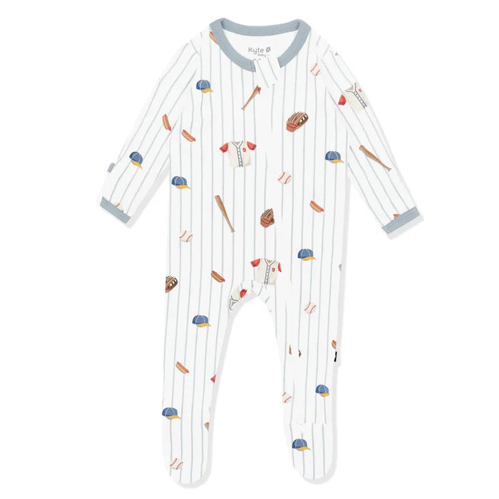 Kyte Baby Zippered Footie - Home Run