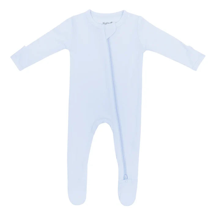 Kyte Baby Zippered Footie - Mist