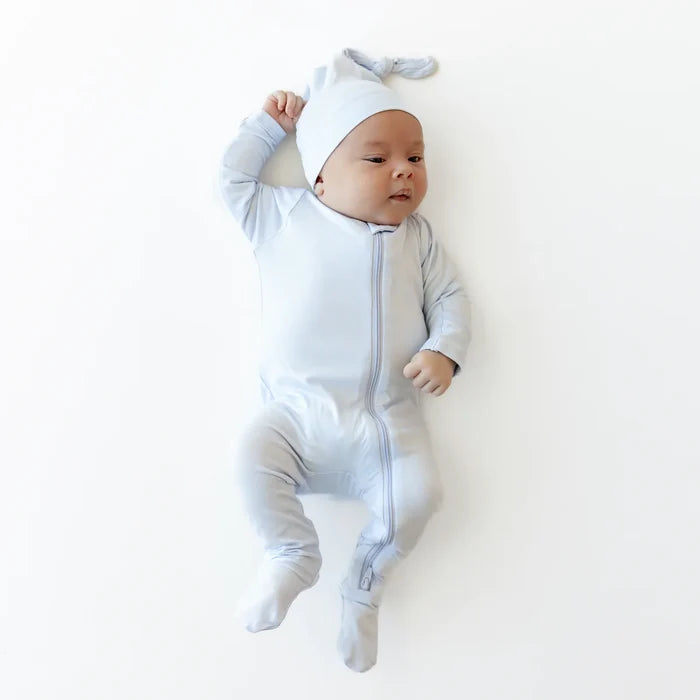 Kyte Baby Zippered Footie - Mist