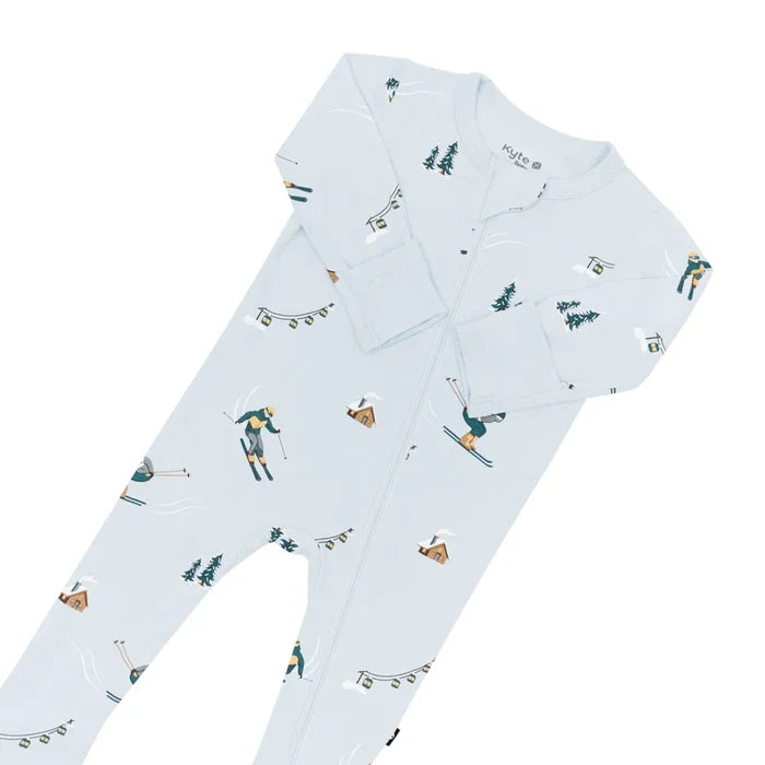 Kyte Baby Zippered Footie - Ski
