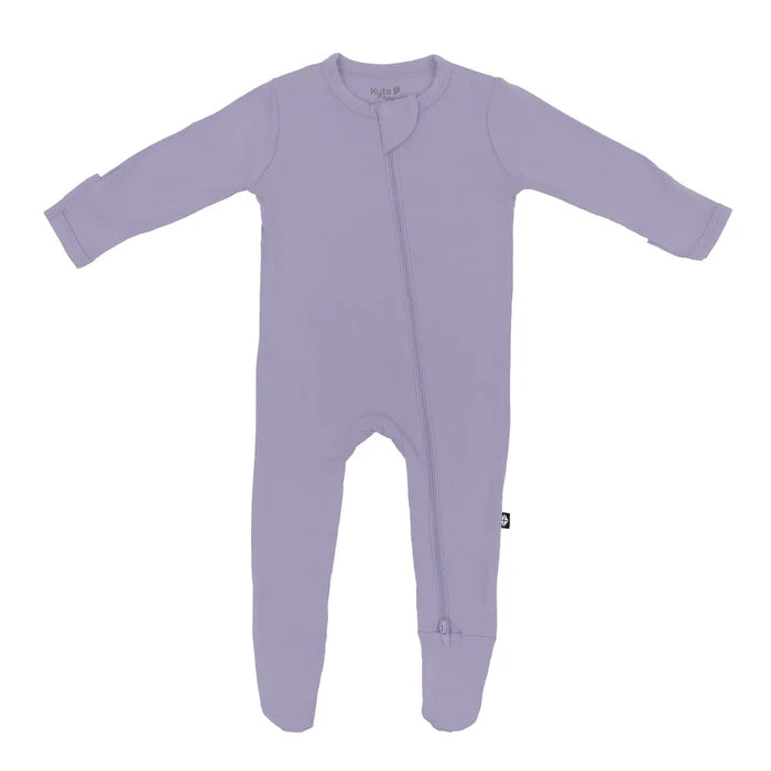 Kyte Baby Zippered Footie - Taro