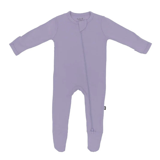 Kyte Baby Zippered Footie - Taro
