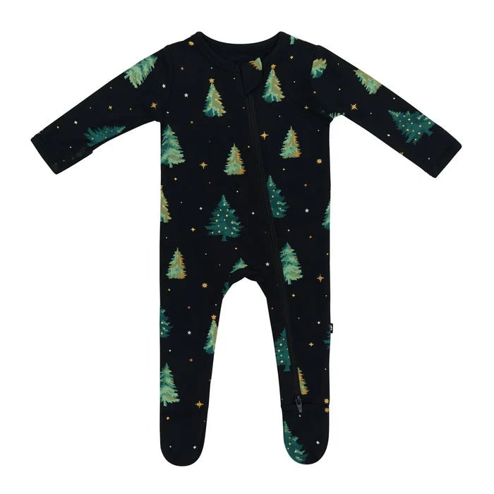 Kyte Baby Zippered Footie - Twinkle Tree