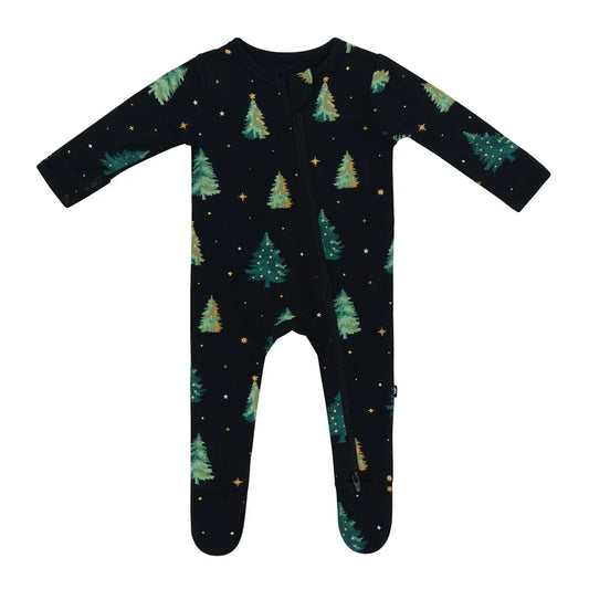 Kyte Baby Zippered Footie - Twinkle Tree