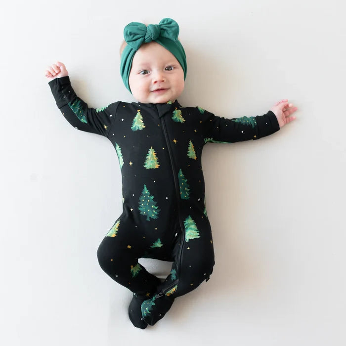 Kyte Baby Zippered Footie - Twinkle Tree