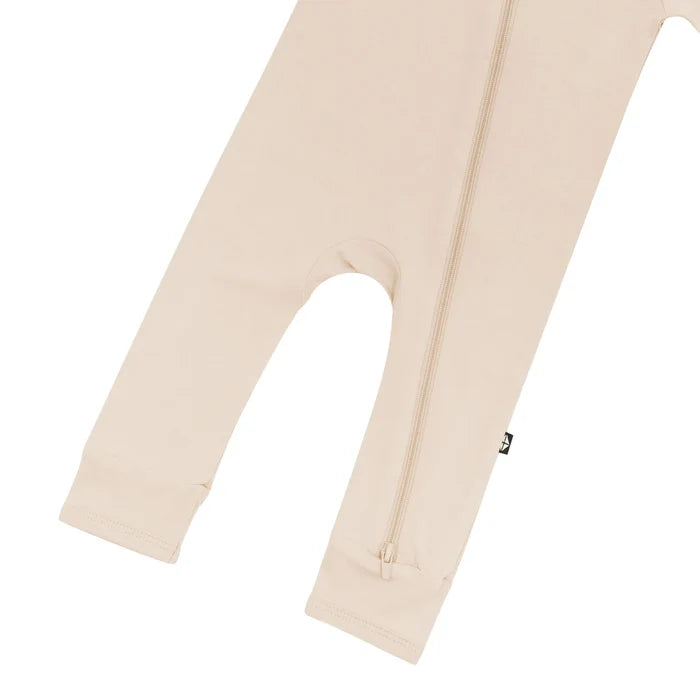 Kyte Baby Zippered Romper - Bisque
