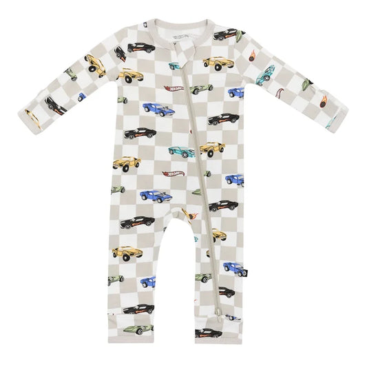 Kyte Baby Zippered Romper - Fast and Fierce