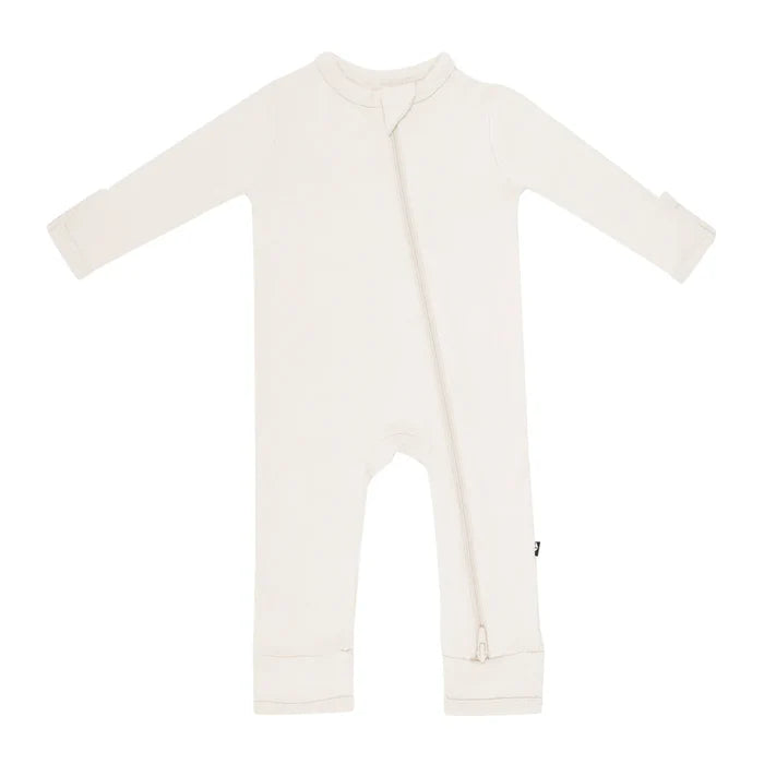 Kyte Baby Zippered Romper - Oat