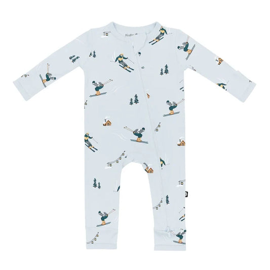 Kyte Baby Zippered Romper - Ski