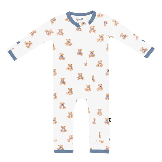 Kyte Baby Zippered Romper - Teddy Bear