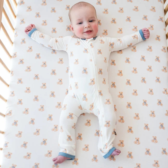 Kyte Baby Zippered Romper - Teddy Bear