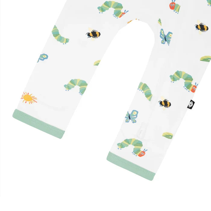 Kyte Baby Zippered Romper - The Very Hungry Caterpillar