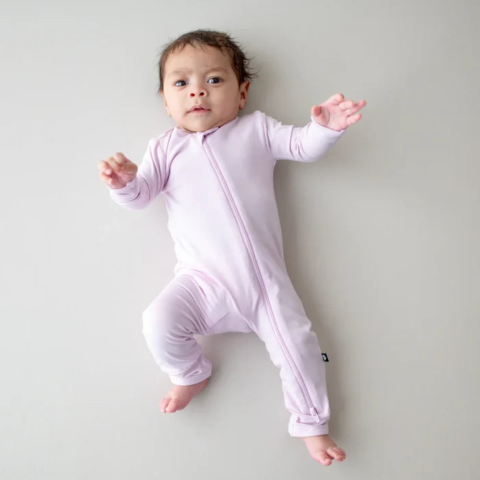 Kyte Baby Zippered Romper - Thistle