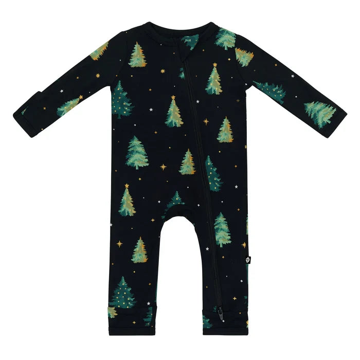 Kyte Baby Zippered Romper - Twinkle Tree