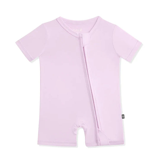 Kyte Baby Zippered Shortall Romper - Thistle