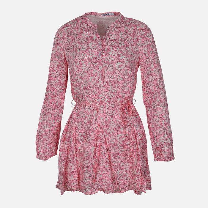 LADIES CASUAL FLORAL TUNIC