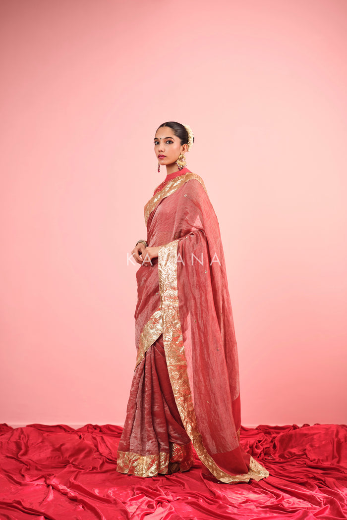 Lalika Tissue Linen Sari