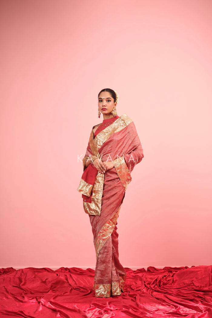 Lalika Tissue Linen Sari