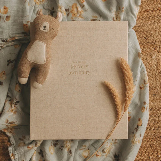 Le Petit Tableau Noir - Baby Book - Linen