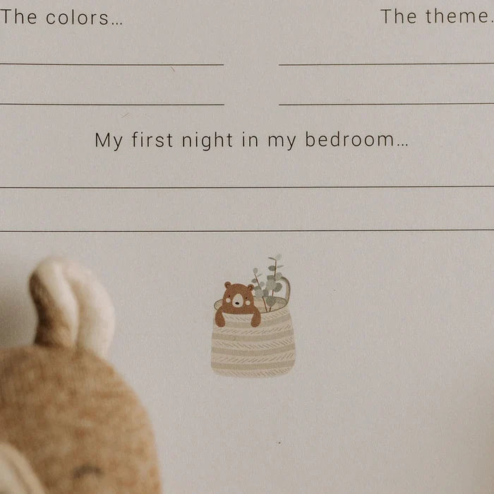 Le Petit Tableau Noir - Baby Book - Linen