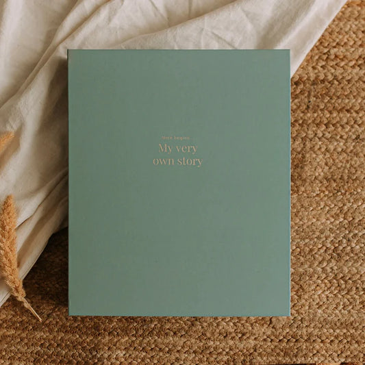 Le Petit Tableau Noir - Baby Book Sage