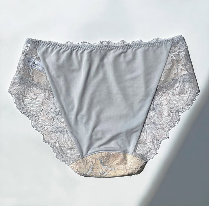 Lily High Waist Bikini | Gray