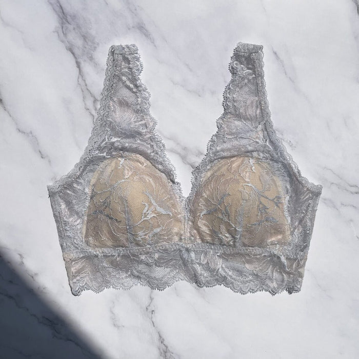 Lily Long Bralette | Gray