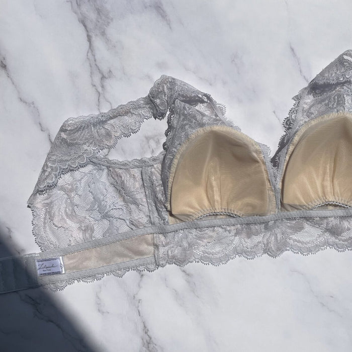 Lily Long Bralette | Gray