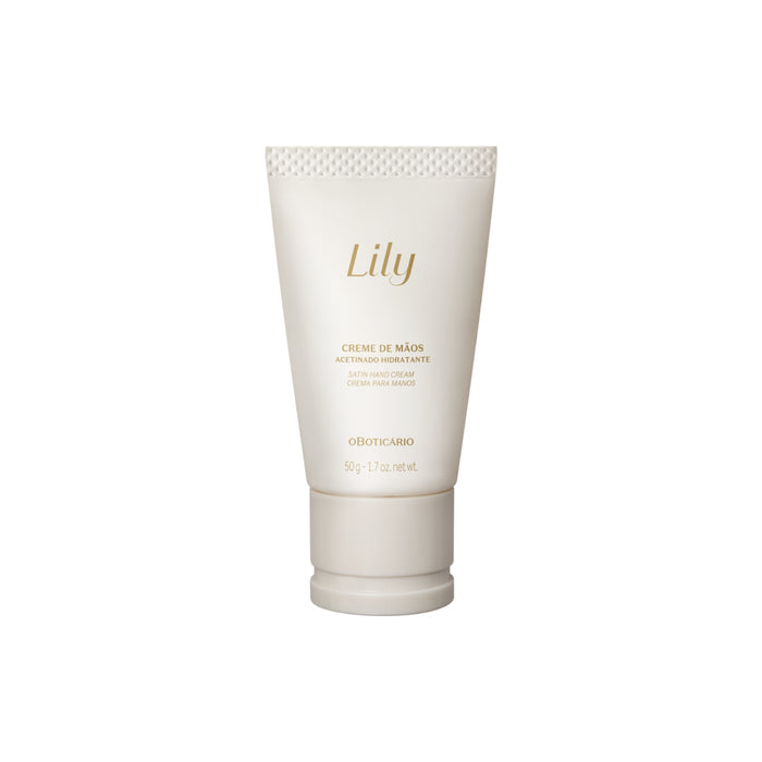 Lily Satin Hand Cream - O Boticário US - Lily - Bath & Body