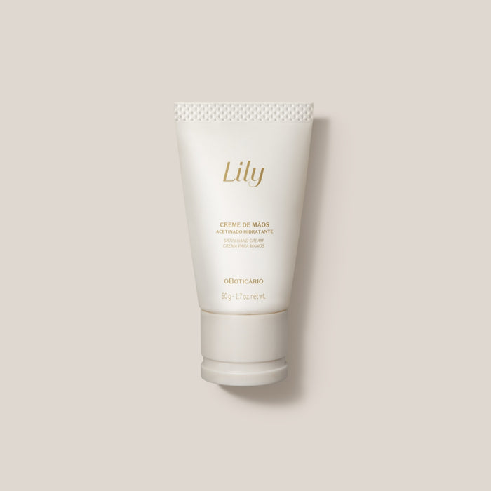 Lily Satin Hand Cream - O Boticário US - Lily - Bath & Body