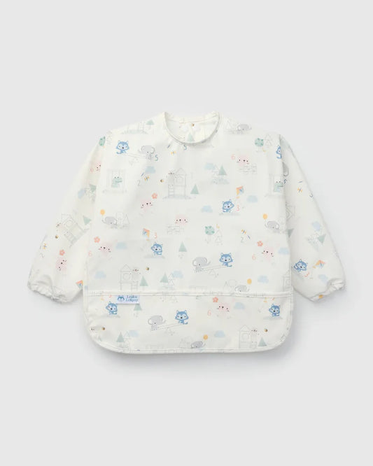 Loulou Lollipop Long Sleeve Bib - Mini Mathletes