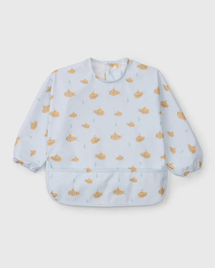 Loulou Lollipop Long Sleeve Bib - Ocean Explorer