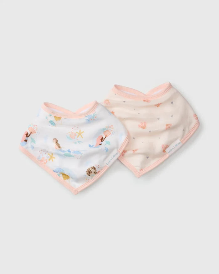 LouLou Lollipop Muslin Bandana Bib Set