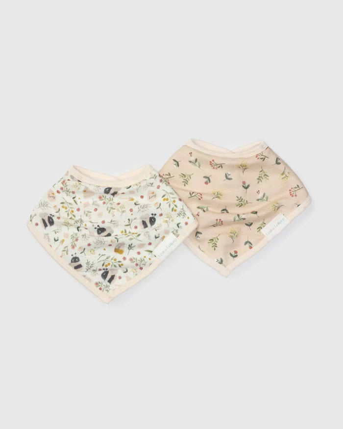 LouLou Lollipop Muslin Bandana Bib Set