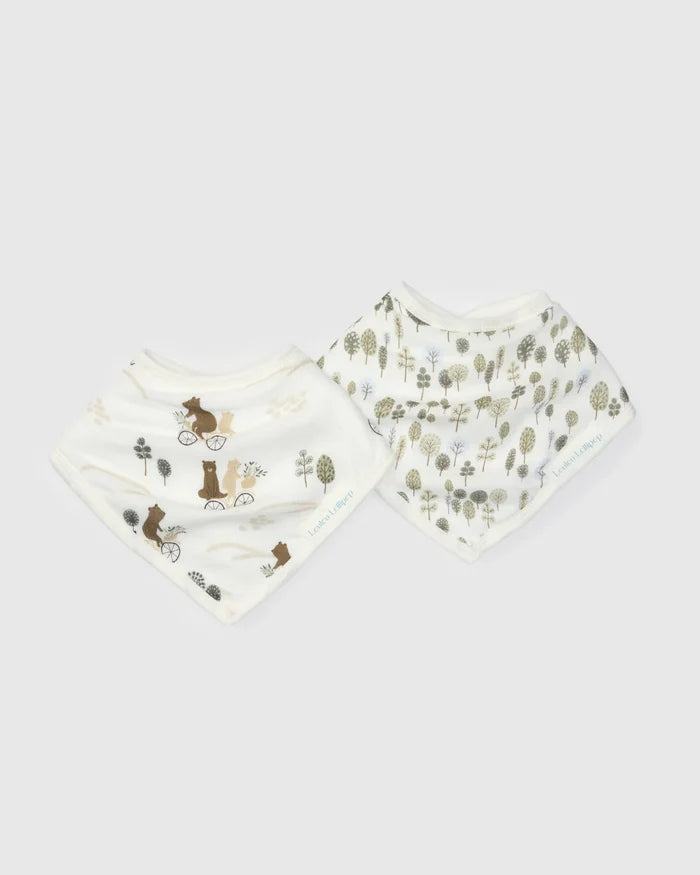 LouLou Lollipop Muslin Bandana Bib Set