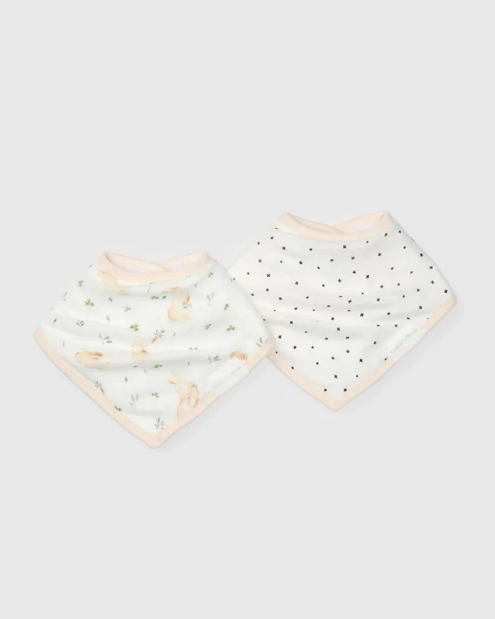 LouLou Lollipop Muslin Bandana Bib Set