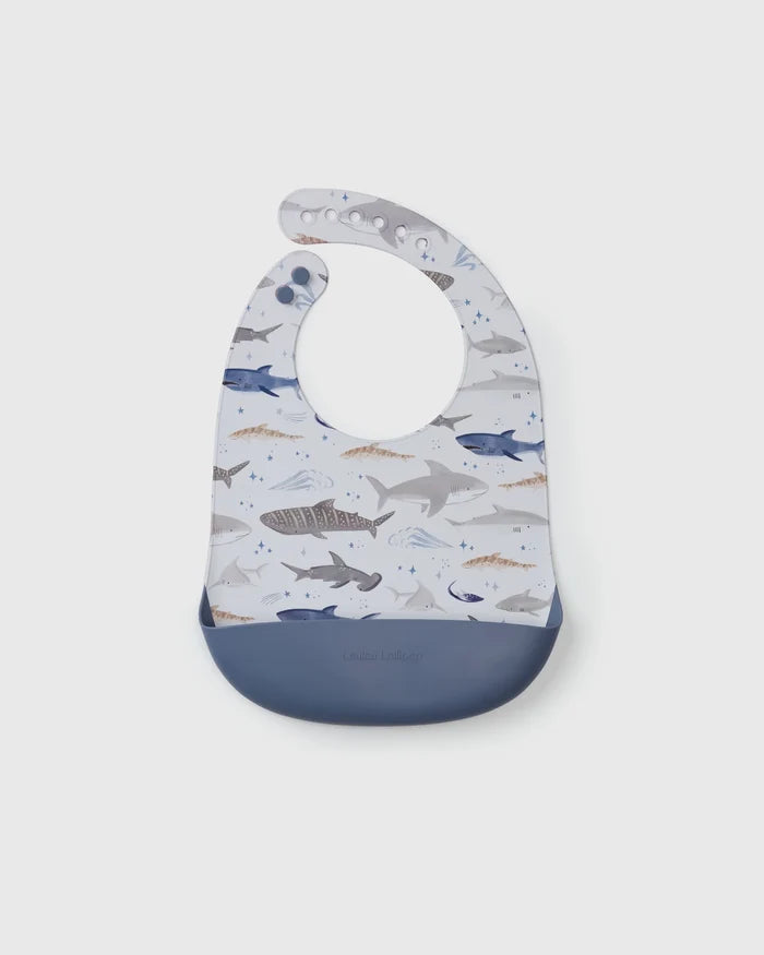 Loulou Lollipop Silicone Bib Printed