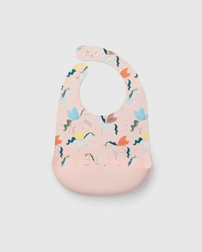 Loulou Lollipop Silicone Bib Printed