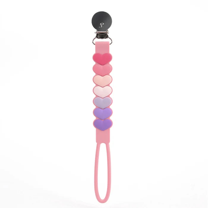 Loulou Lollipop Silicone Pacifier Clip