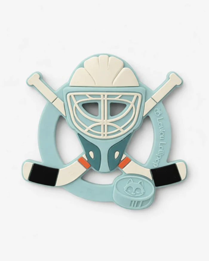 Loulou Lollipop Teether - Hockey Helmet