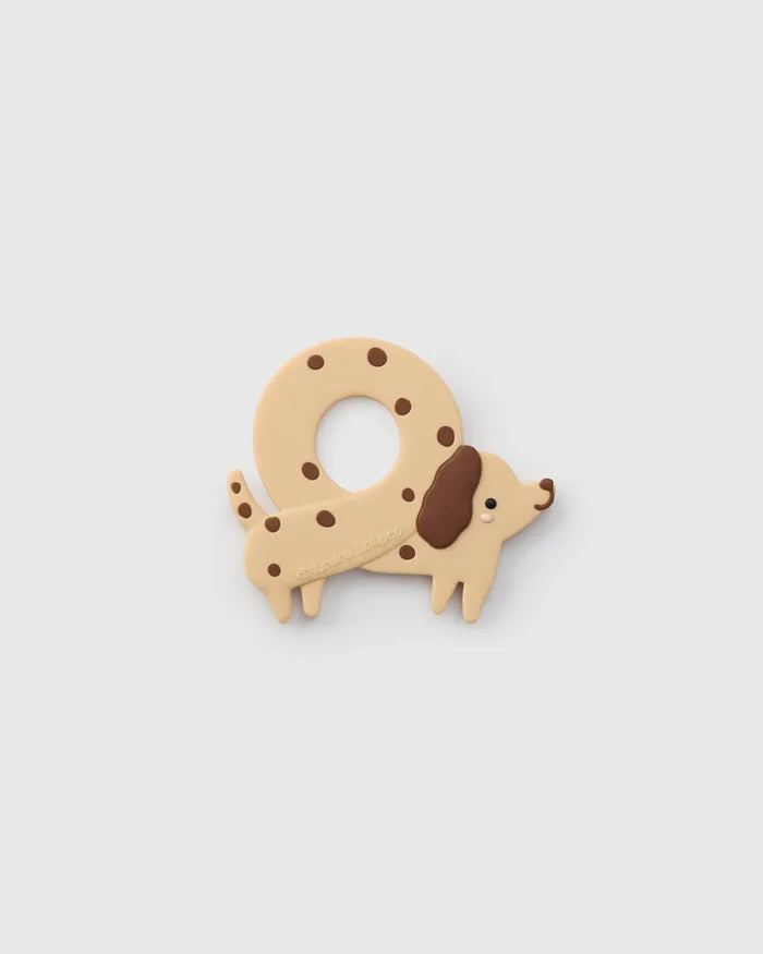 Loulou Lollipop Teether Single - Pretzel Dog