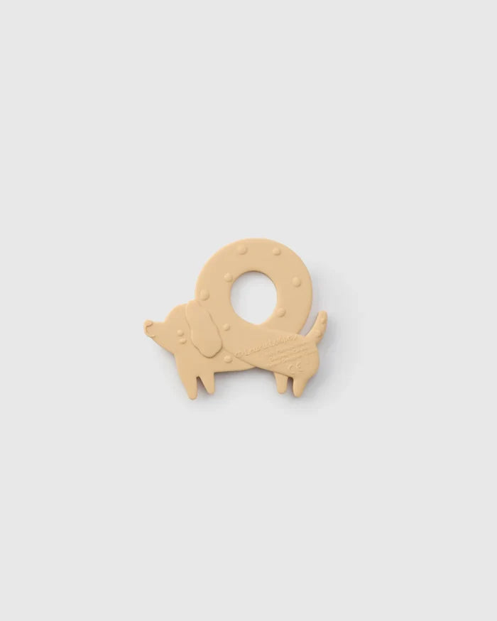 Loulou Lollipop Teether Single - Pretzel Dog