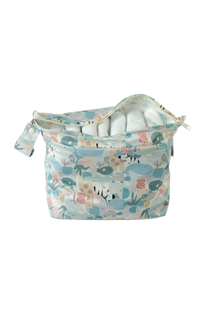 Loulou Lollipop Wet Dry Bag - Animal Puzzle