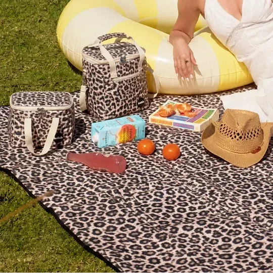 LUNCH BAG in Leopard by kollab