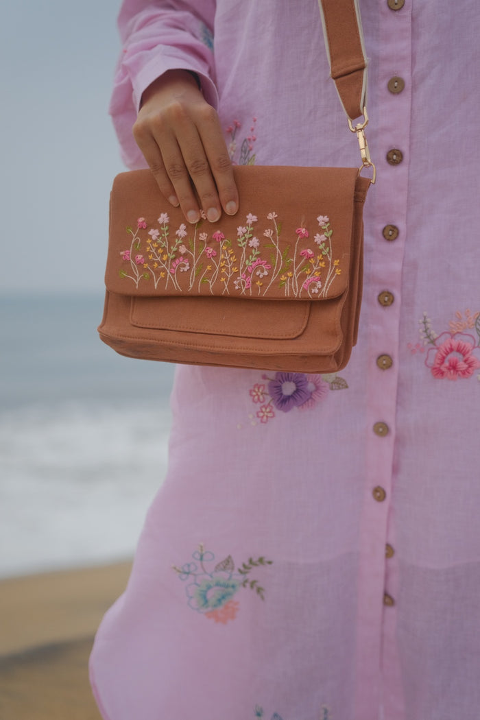 Maira Linen Dress
